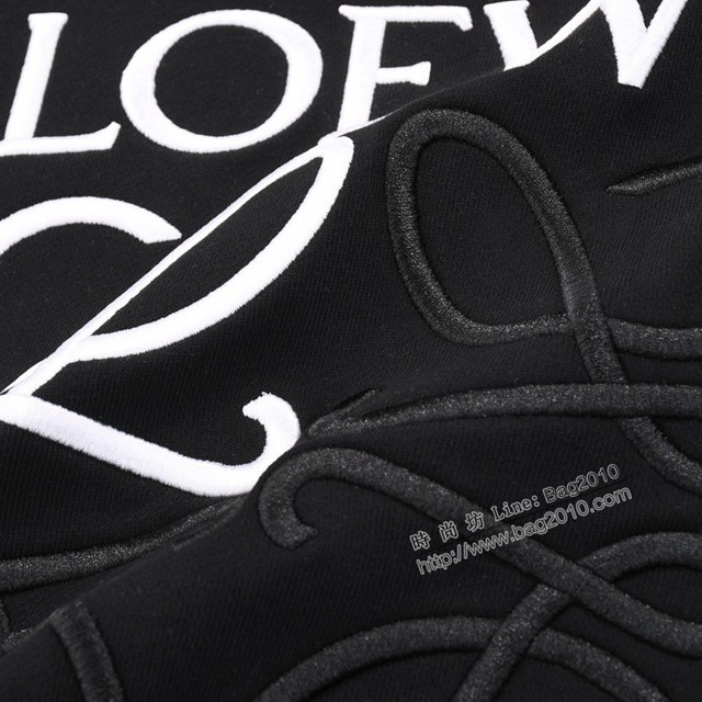 Loewe專櫃羅意威2023FW新款刺繡衛衣 男女同款 tzy3004